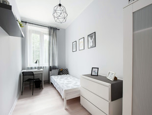 Stylowe pokoje jednoosobowe w centrum! ul. Jaracza 33, Łódź-1