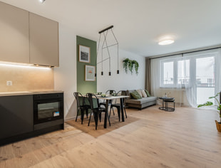 Tasteful 2-room apartment with parking space!, Szczecin-1