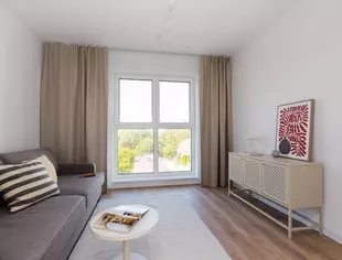 3-pok | 77.44 m2 | Balkon | Salon niemal 40m2! | Bez prowizji!, Warszawa-1