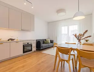 3-room | 60.8 m2 | Balcony | Internet included | Direct, Warszawa-1