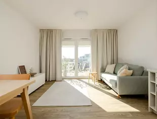 2-room | 47.9 m2 | Balcony | Internet included | Direct, Warszawa-1