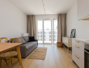 3-pokojowe | 55.40 m2 | Balkon | Internet w cenie | Bezpośrednio, Kraków-1