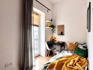 skrzyżowanie ul. Lea i Urzędniczej pok. 1-os z balkonem, Kraków-1