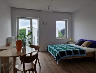 Studio | 26.2 m2 | Balkon | Internet w cenie | Bezpośrednio, Warszawa-1