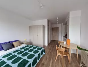 Studio | 26.2 m2 | Balkon | Internet w cenie | Bezpośrednio, Warszawa-1