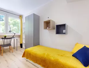 Single room #1 at Widok Street 19, Warszawa-1