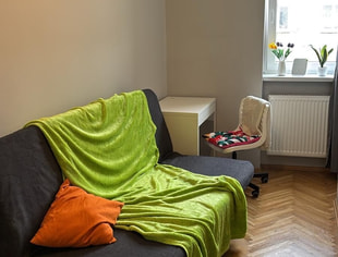 Jasny pokój 1-os. tuż przy Parku Tołpy i Architekturze, Barlickiego, Wrocław-1