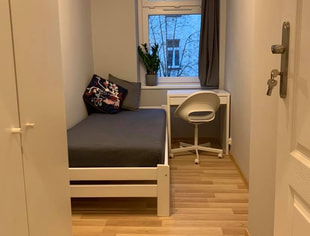 Przytulny pokój 1-os., Szczęśliwa, 5 przystanków do Rynku, Wrocław-1