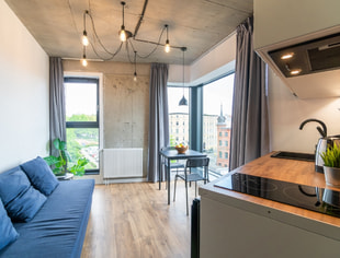 Nowoczesna kawalerka w centrum Szczecina, idealna dla singla lub pary, Szczecin-1