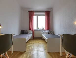 Pokój 2-osobowy  nr 1 ul. Krucza 5/11, Warszawa-1