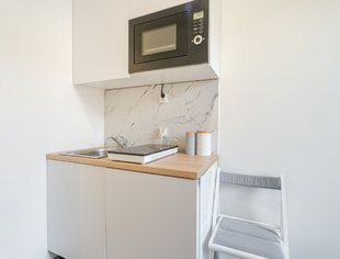 Modern room with private bathroom in the city center near ZUT., Szczecin-1