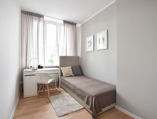 Pokój 1-osobowy  nr 4 al. Niepodległości 150, Warszawa-1