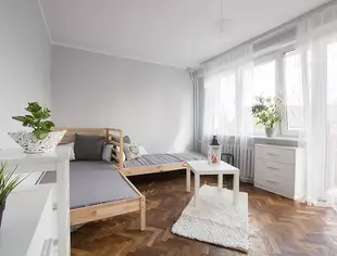 Room for a couple (double) with a balcony! (No.2), Szczecin-1