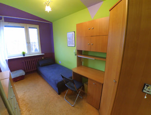 Single room 2 - second on the left from the entrance (with balcony), Wroclaw-1