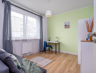 A large room, 3 rooms in an apartment, Ursus, Skoroszewska, room no. 1, Warszawa-1