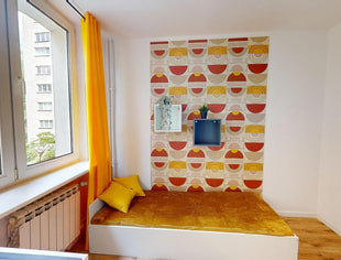 Single room #1 at Anielewicza 18A Street, Warszawa-1
