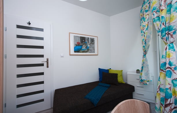 Одномісний номер № 4 з балконом за адресою Żeromskiego 51, Łódź-1