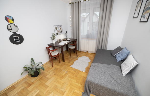 Pokój 1-osobowy  nr 3, Radzikowskiego 126, Kraków-1