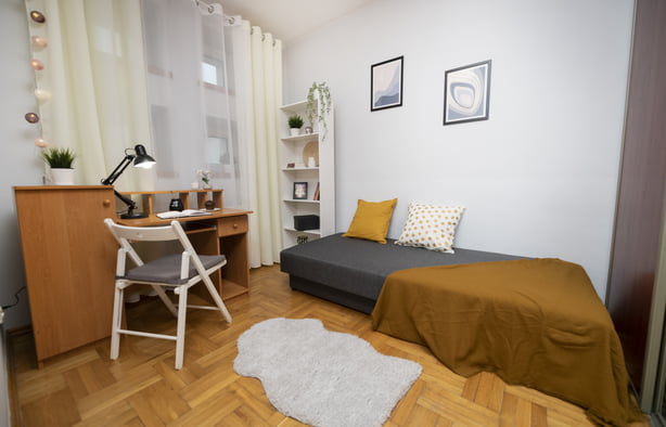 Pokój 1-osobowy  nr 5, Radzikowskiego 126, Kraków-1