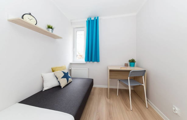 Przytulny pokój 1-osobowy nr 3, ul. Biała, Kraków-1