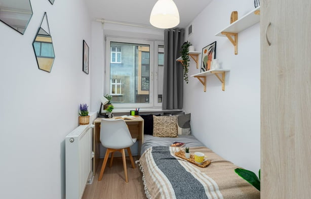 Przytulny pokój 1-osobowy nr 6, ul. Biała, Kraków-1