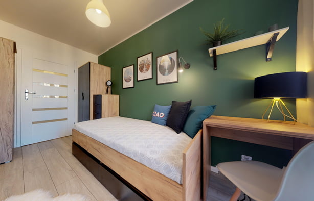 Pokój nr. 4 z balkonem- ul. Majdańska 9, Praga Południe, Warszawa-1