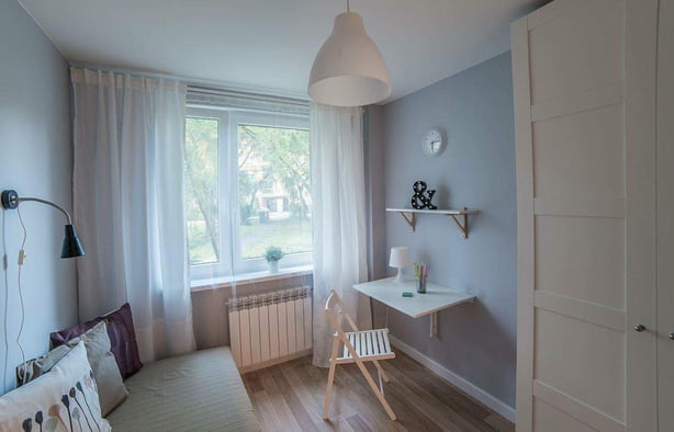 Pokój 1-osobowy nr 1 METRO MŁOCINY, Warszawa-1