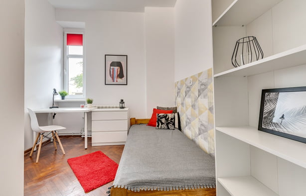 Pokój 1-osobowy nr 2, ul. Królowej Jadwigi 12, Katowice-1