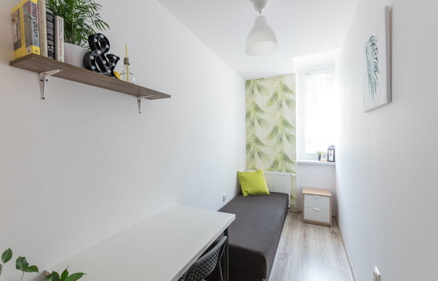 Zadzwoń po aktualną cenę, Pokój 1-osobowy nr 1, ul. Hallera 57, Wrocław-1