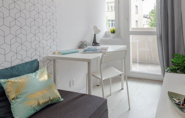 Pokój 1-osobowy nr 2 ul. Szeligiewicza 8, Katowice-1