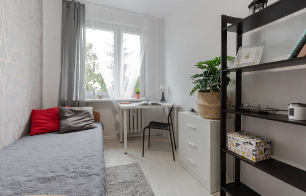 Pokój 1-osobowy nr 5, ul. Szeligiewicza 8, Katowice-1