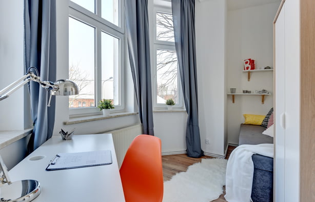 Pokój 1-osobowy nr 1, Gdańsk-1