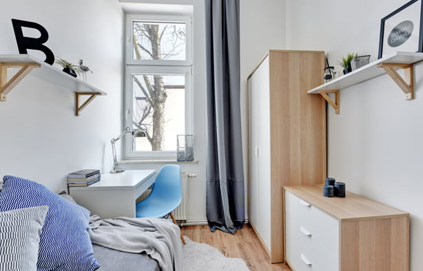 Pokój 1-osobowy nr 3, Gdańsk-1