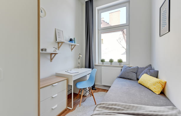 Pokój 1-osobowy nr 6, Gdańsk-1