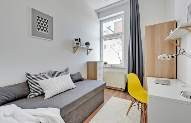 Pokój 1-osobowy nr 7, Gdańsk-1