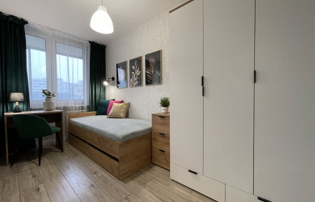 Pokój nr. 1 - ul. Jaszowiecka 5, MOKOTÓW, Sadyba, Warszawa-1