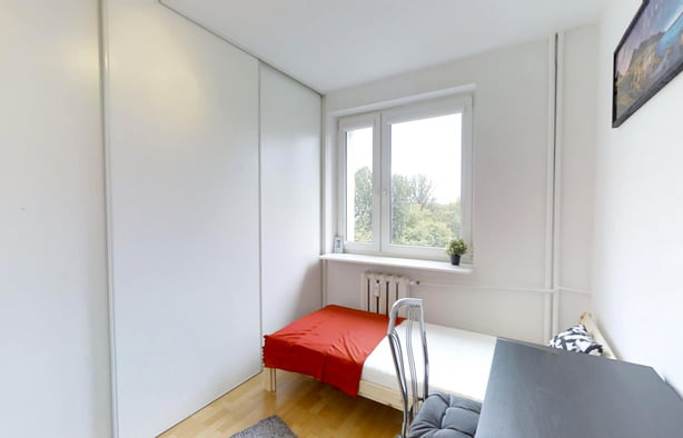 Pokój 1-osobowy  nr 1 Broniewskiego, Warszawa-1