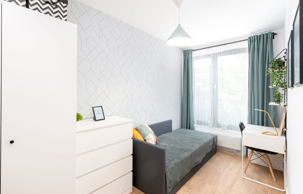 POKÓJ jednoosobowy wysoki standard Kawiory Czarnowiejska AGH UP UR, Kraków-1