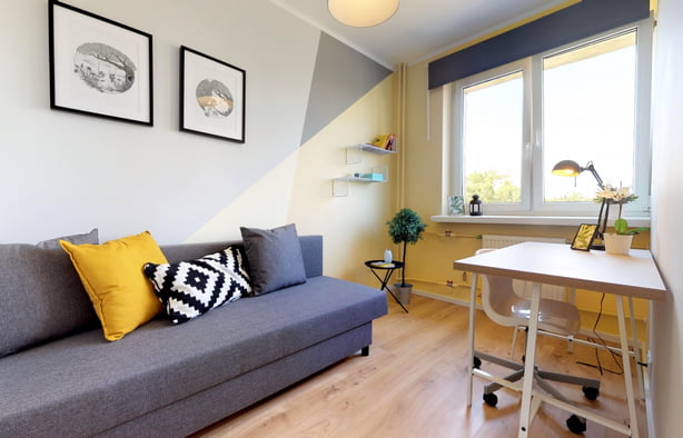 Pokój 1-osobowy nr 3-Łukowska 15 m, Warszawa-1