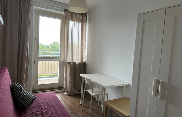 Pokój 1-osobowy 1 (z balkonem), Poznań-1