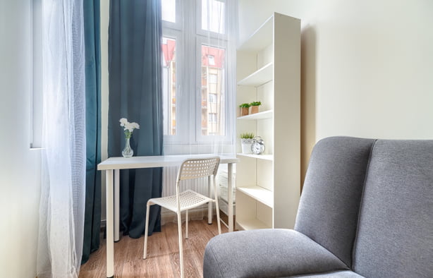 pokój 1 - osobowy nr 2, ul. Bolesława Śmiałego 17, Szczecin-1