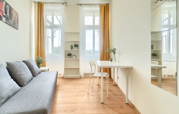 pokój 1 - osobowy nr 4 z balkonem, ul. Żółkiewskiego 5, Szczecin-1