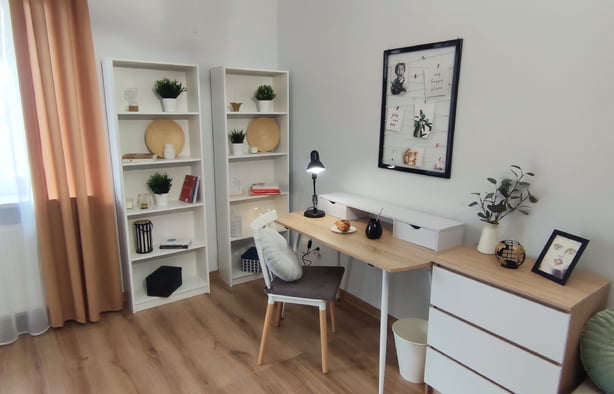 Pokój 2-osobowy nr 3, Cystersów 6, Kraków-1