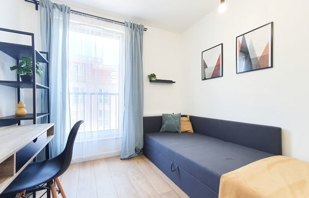 Pokój 1-os | wysoki standard | Dębniki | Ruczaj | Campus UJ, Kraków-1