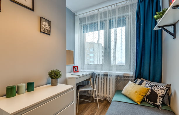 Pokój 1-osobowy nr 3, ul. Mikołowska 129, Katowice-1