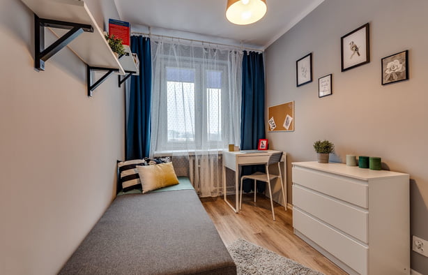 Pokój 1-osobowy nr 4, ul. Mikołowska, Katowice-1