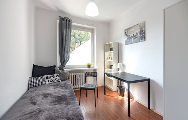 Pokój nr 3  jednoosobowy ul.Krucza 11/ Przybyszewskiego, Łódź-1