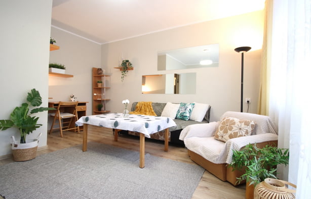 Kostki Napierskiego 5, kawalerka, Łódź-1