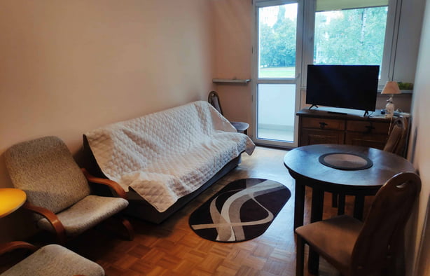 Pokój 1-osobowy w okolicach Magnolii z balkonem!, Wroclaw-1