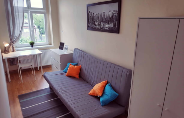 Pokój 1-osobowy w pobliżu Placu Grunwaldzkiego., Wroclaw-1